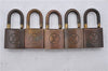 Authentic Louis Vuitton Padlock 10Set Old Model LV 5131D