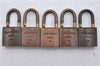 Authentic Louis Vuitton Padlock 10Set Old Model LV 5131D