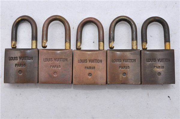 Authentic Louis Vuitton Padlock 10Set Old Model LV 5131D