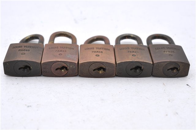 Authentic Louis Vuitton Padlock 10Set Old Model LV 5131D