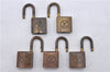 Authentic Louis Vuitton Padlock 10Set Old Model LV 5131D