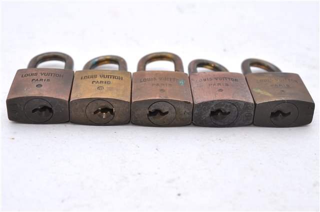 Authentic Louis Vuitton Padlock 10Set Old Model LV 5131D