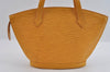 Authentic Louis Vuitton Epi Saint Jacques Hand Bag Yellow M52279 LV 5131I