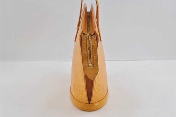 Authentic Louis Vuitton Epi Saint Jacques Hand Bag Yellow M52279 LV 5131I