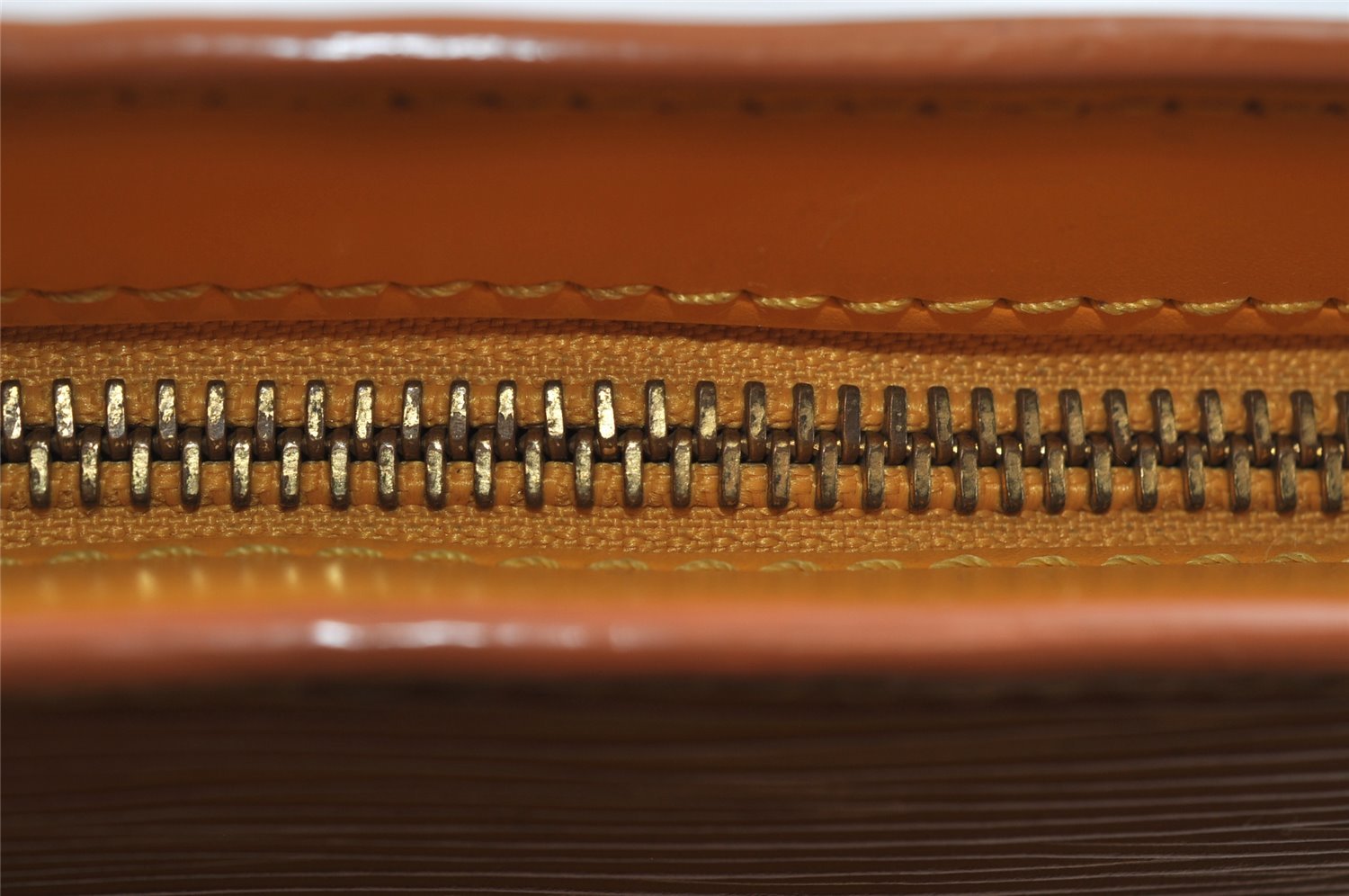 Authentic Louis Vuitton Epi Saint Jacques Hand Bag Yellow M52279 LV 5131I