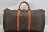 Authentic Louis Vuitton Monogram Keepall Bandouliere 50 M41416 Boston Bag 5132F