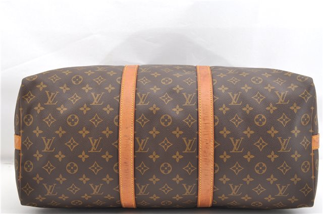 Authentic Louis Vuitton Monogram Keepall Bandouliere 50 M41416 Boston Bag 5132F