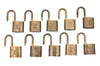 Authentic Louis Vuitton Padlock Gold 10Set LV 5134D