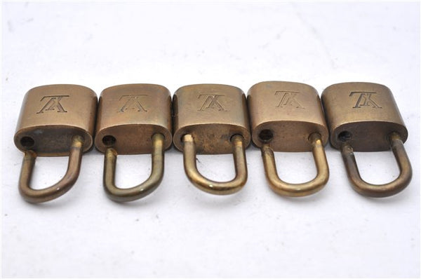 Authentic Louis Vuitton Padlock Gold 10Set LV 5134D