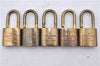 Authentic Louis Vuitton Padlock Gold 10Set LV 5134D