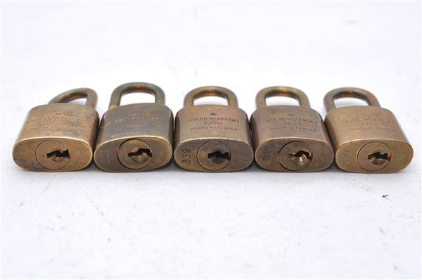 Authentic Louis Vuitton Padlock Gold 10Set LV 5134D