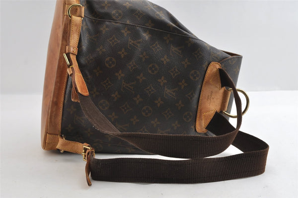 Authentic Louis Vuitton Monogram Montsouris GM Backpack M51135 LV 5134I