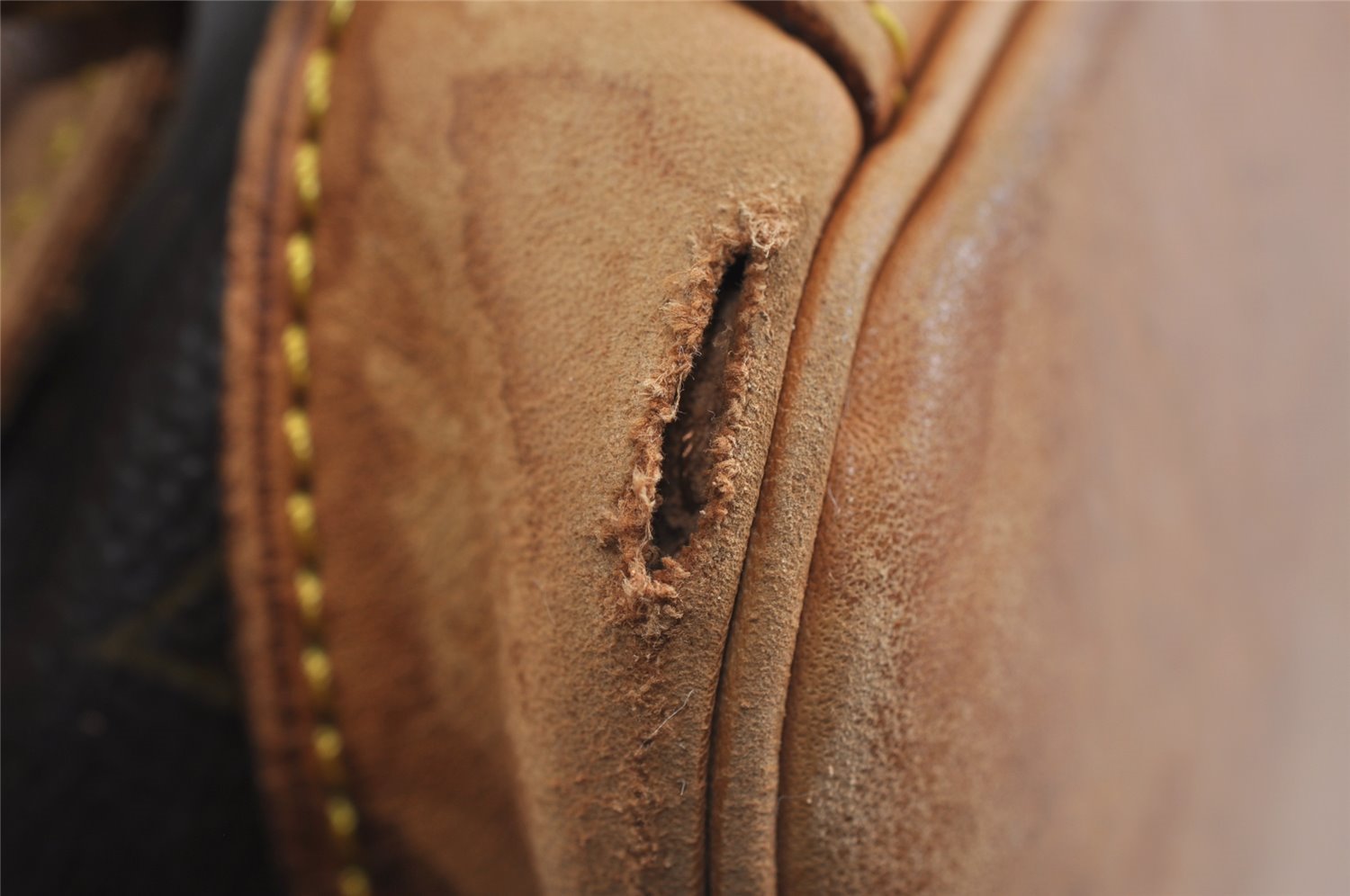 Authentic Louis Vuitton Monogram Montsouris GM Backpack M51135 LV 5134I