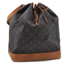 Authentic LOUIS VUITTON Monogram Noe Shoulder Bag M42224 LV 5135C