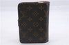 Authentic Louis Vuitton Monogram Porte Papier Zip Bifold Wallet M61207 LV 5135D