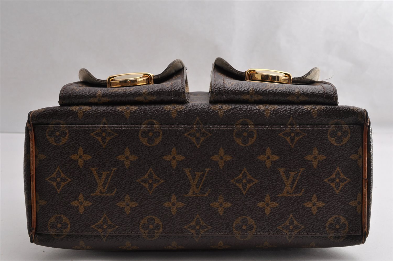 Authentic Louis Vuitton Monogram Manhattan PM Hand Bag Purse M40026 LV 5137I