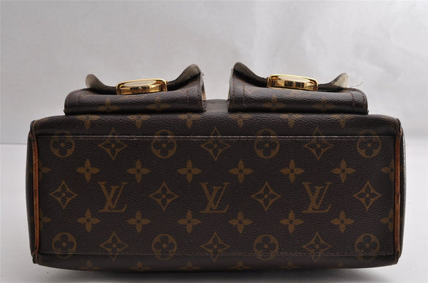 Authentic Louis Vuitton Monogram Manhattan PM Hand Bag Purse M40026 LV 5137I
