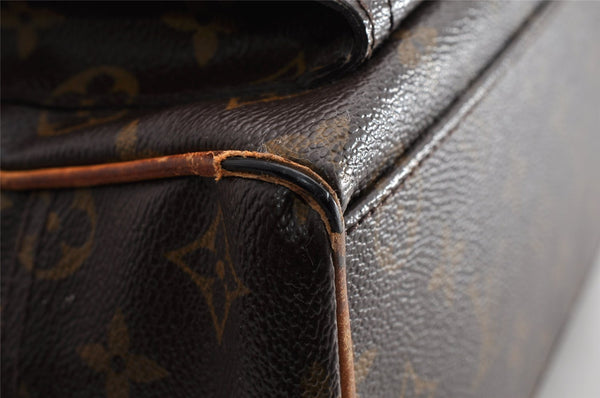 Authentic Louis Vuitton Monogram Manhattan PM Hand Bag Purse M40026 LV 5137I