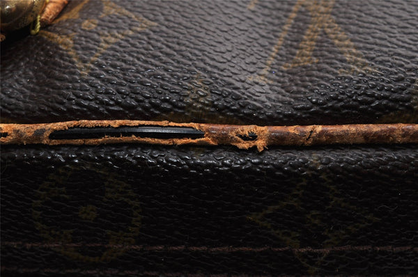 Authentic Louis Vuitton Monogram Manhattan PM Hand Bag Purse M40026 LV 5137I