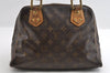 Authentic Louis Vuitton Monogram Manhattan PM Hand Bag Purse M40026 Junk 5138I