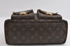 Authentic Louis Vuitton Monogram Manhattan PM Hand Bag Purse M40026 Junk 5138I