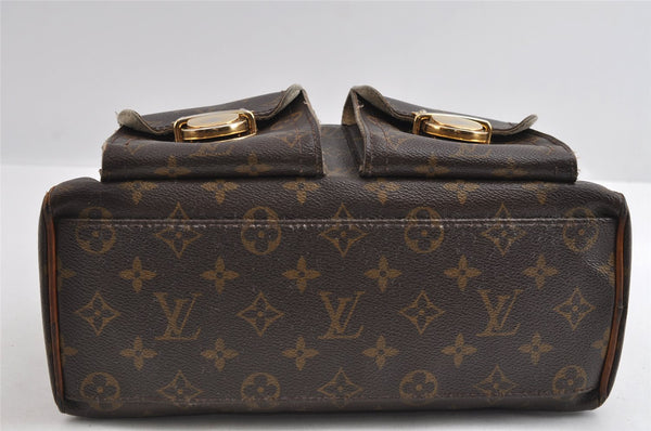Authentic Louis Vuitton Monogram Manhattan PM Hand Bag Purse M40026 Junk 5138I