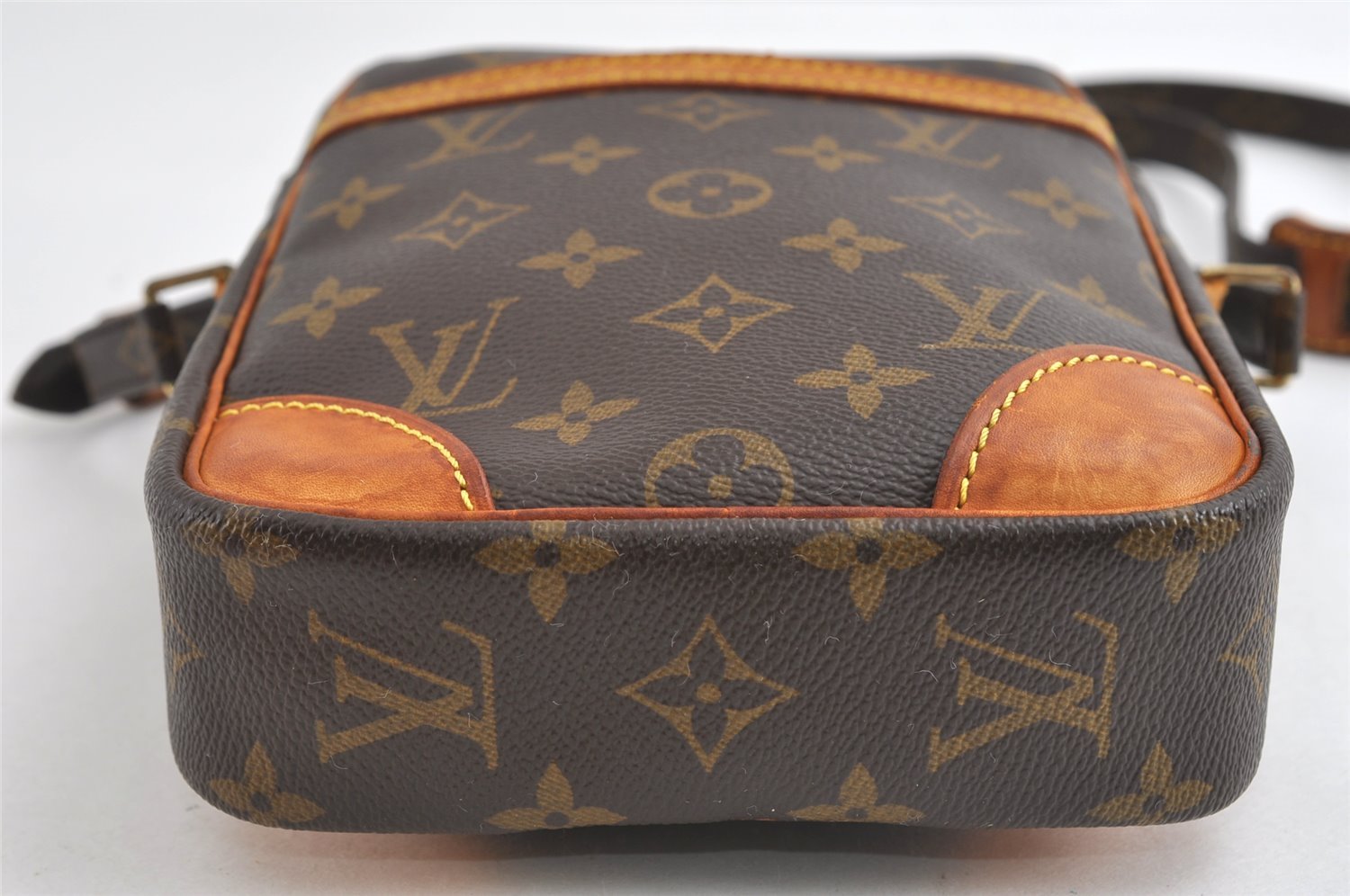 Authentic Louis Vuitton Monogram Danube Shoulder Cross Body Bag M45266 LV 5139I