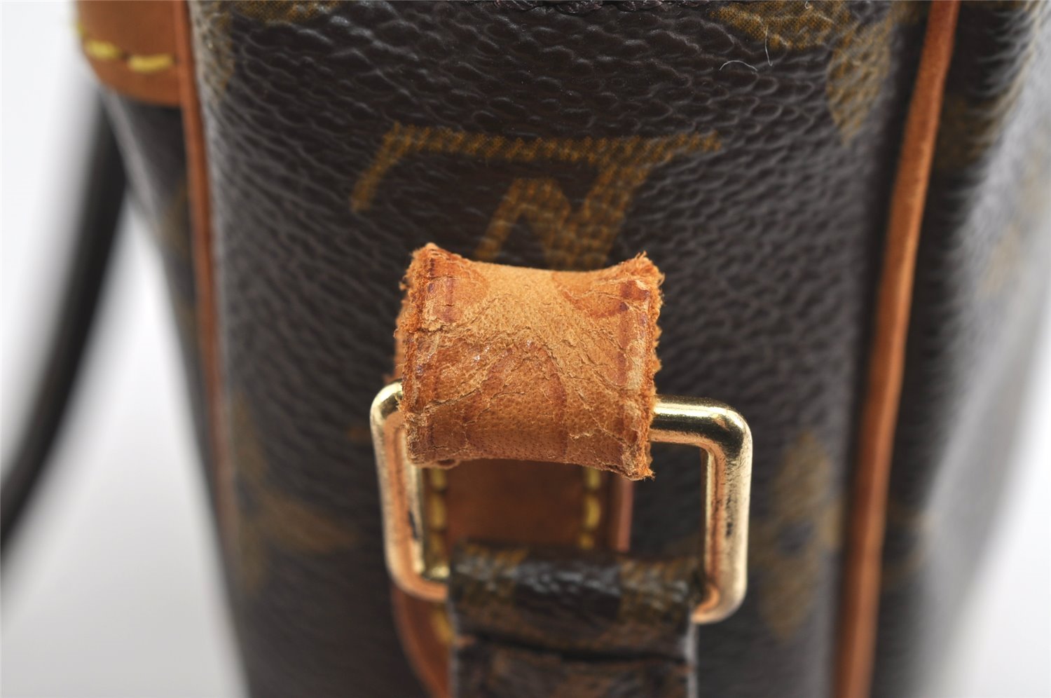 Authentic Louis Vuitton Monogram Danube Shoulder Cross Body Bag M45266 LV 5139I