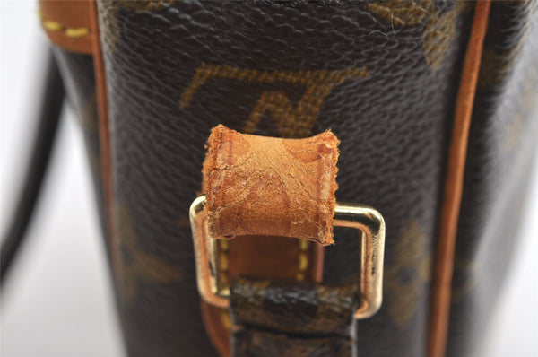 Authentic Louis Vuitton Monogram Danube Shoulder Cross Body Bag M45266 LV 5139I