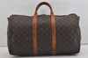 Authentic Louis Vuitton Monogram Keepall Bandouliere 50 M41416 Boston Bag 5140I