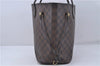 Authentic Louis Vuitton Damier Neverfull MM Tote Bag N51105 LV 5141D