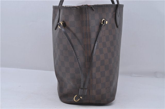 Authentic Louis Vuitton Damier Neverfull MM Tote Bag N51105 LV 5141D