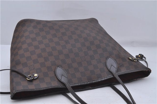 Authentic Louis Vuitton Damier Neverfull MM Tote Bag N51105 LV 5141D