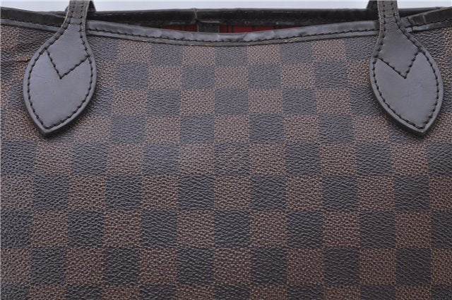 Authentic Louis Vuitton Damier Neverfull MM Tote Bag N51105 LV 5141D