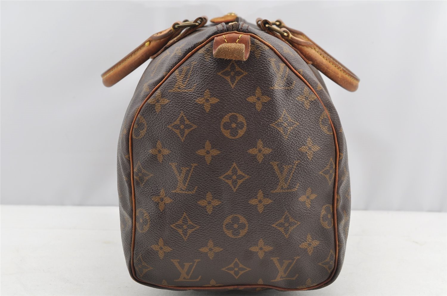 Authentic Louis Vuitton Monogram Speedy 30 Hand Boston Bag M41526 LV 5141I