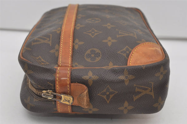 Authentic Louis Vuitton Monogram Compiegne 28 Clutch Hand Bag M51845 LV 5142I