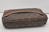 Authentic Louis Vuitton Monogram Compiegne 28 Clutch Hand Bag M51845 LV 5142I