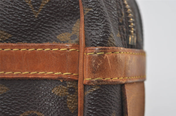 Authentic Louis Vuitton Monogram Compiegne 28 Clutch Hand Bag M51845 LV 5142I