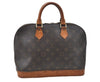 Authentic Louis Vuitton Monogram Alma Hand Bag Purse M51130 LV 5143D