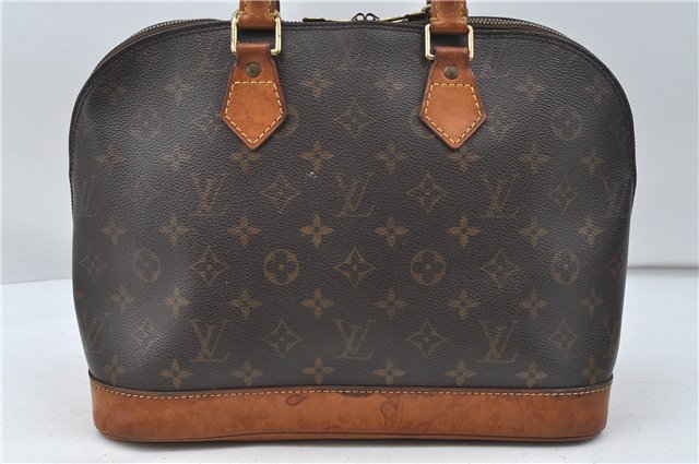 Authentic Louis Vuitton Monogram Alma Hand Bag Purse M51130 LV 5143D