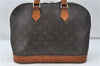 Authentic Louis Vuitton Monogram Alma Hand Bag Purse M51130 LV 5143D