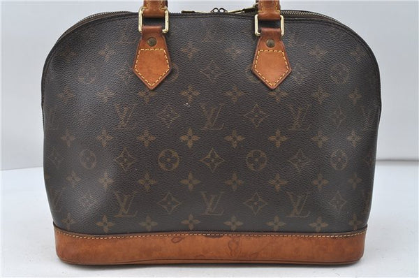 Authentic Louis Vuitton Monogram Alma Hand Bag Purse M51130 LV 5143D