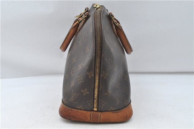 Authentic Louis Vuitton Monogram Alma Hand Bag Purse M51130 LV 5143D