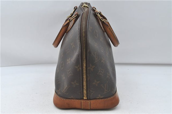 Authentic Louis Vuitton Monogram Alma Hand Bag Purse M51130 LV 5143D