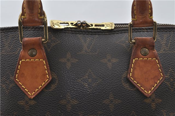 Authentic Louis Vuitton Monogram Alma Hand Bag Purse M51130 LV 5143D