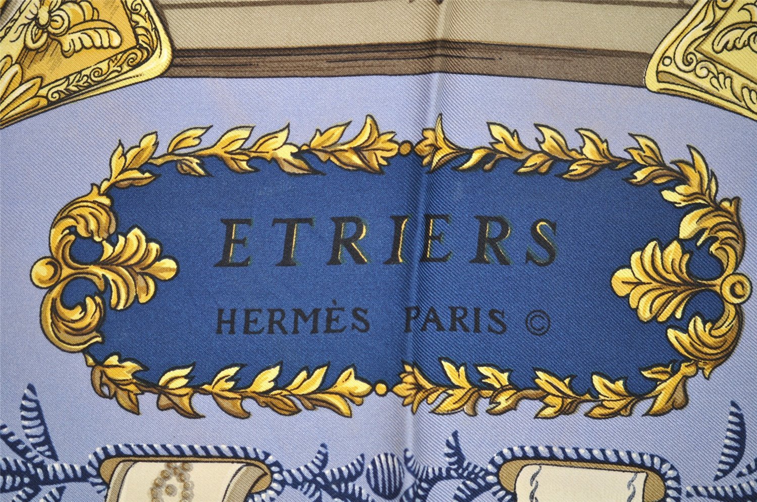 Authentic HERMES Carre 90 Scarf 