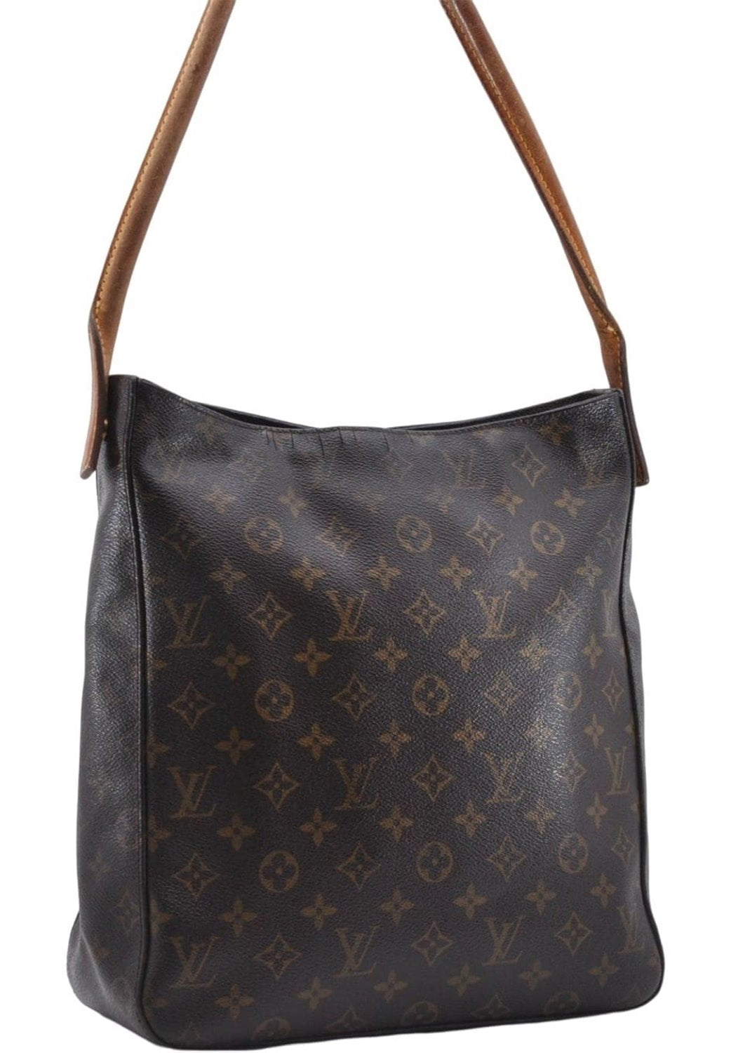 Authentic Louis Vuitton Monogram Looping GM Shoulder Bag M51145 LV 5144D