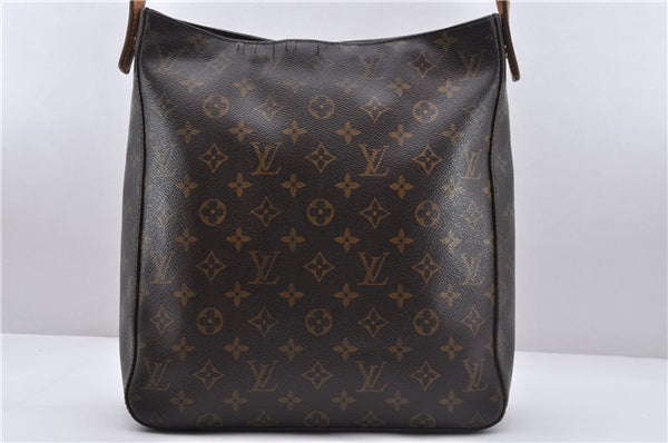 Authentic Louis Vuitton Monogram Looping GM Shoulder Bag M51145 LV 5144D
