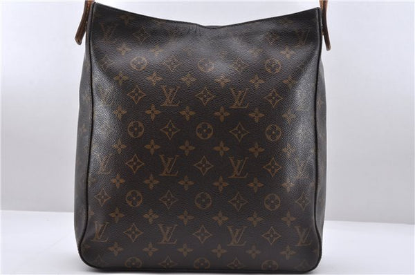 Authentic Louis Vuitton Monogram Looping GM Shoulder Bag M51145 LV 5144D