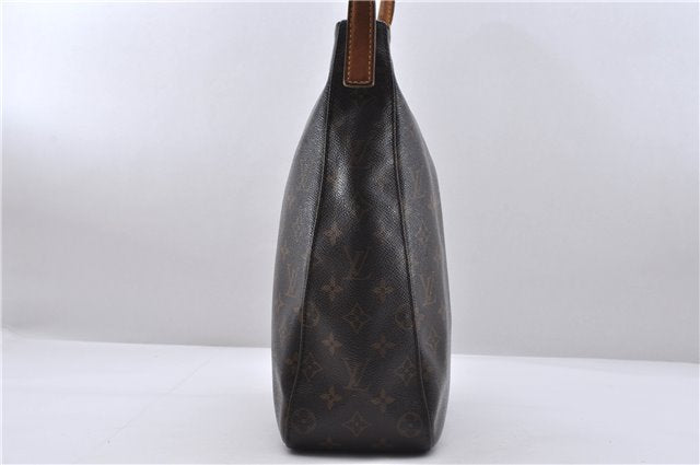 Authentic Louis Vuitton Monogram Looping GM Shoulder Bag M51145 LV 5144D